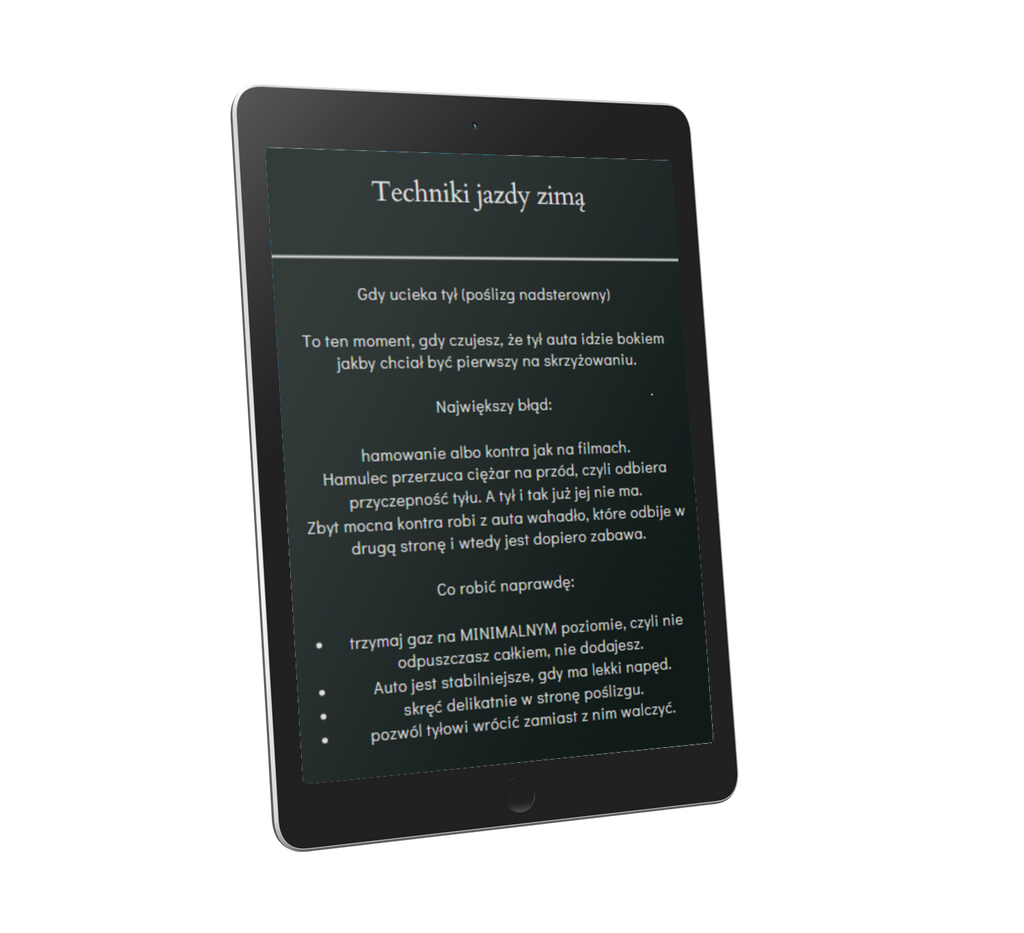 Jak Bezpiecznie Jeździć Zimą